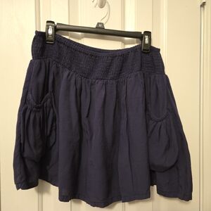 Navy Blue Women's Skirt